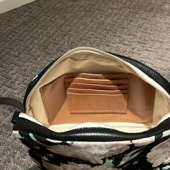 Crossbody Leather/Canvas Purse - Picture 3 of 4